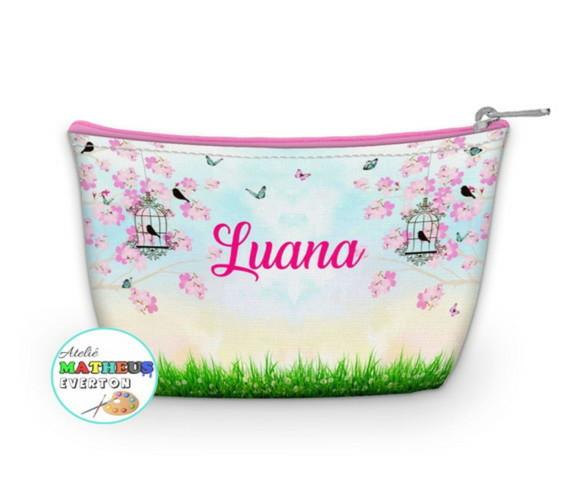 Necessaire Jardim Encantado (faço Outros Temas)