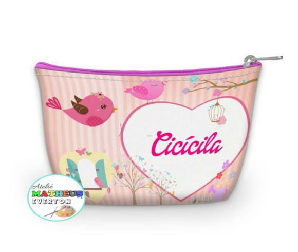 Necessaire Jardim Encantado (faço Outros Temas)