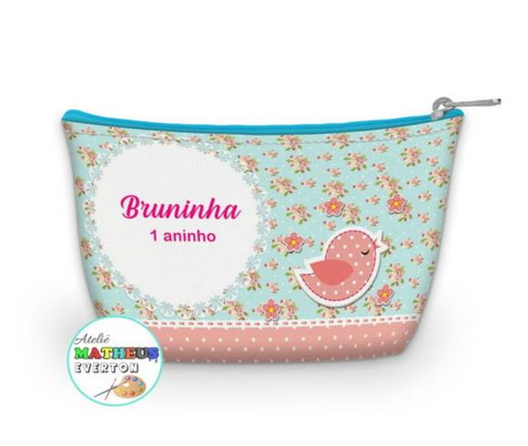Necessaire Jardim Encantado (faço Outros Temas)