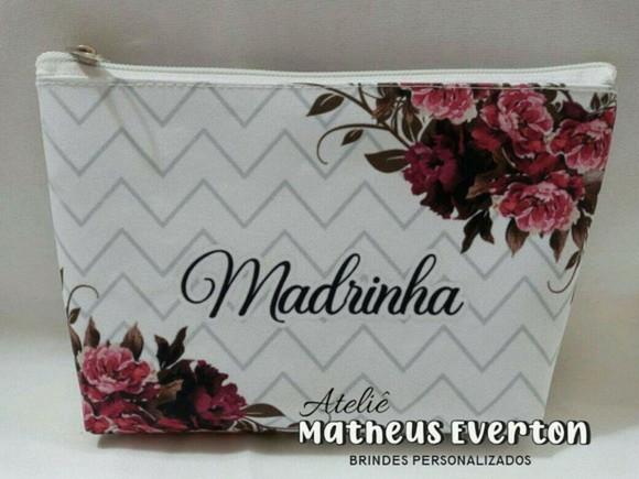 Necessaire Madrinha Noivado, Casamento, Bodas, 15 Anos