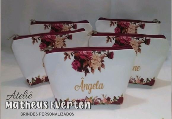 Necessaire Madrinha Noivado, Casamento, Bodas, 15 Anos