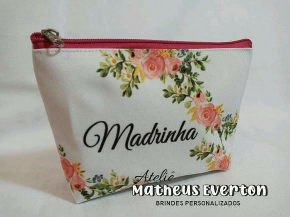 Necessaire Madrinha Noivado, Casamento, Bodas, 15 Anos