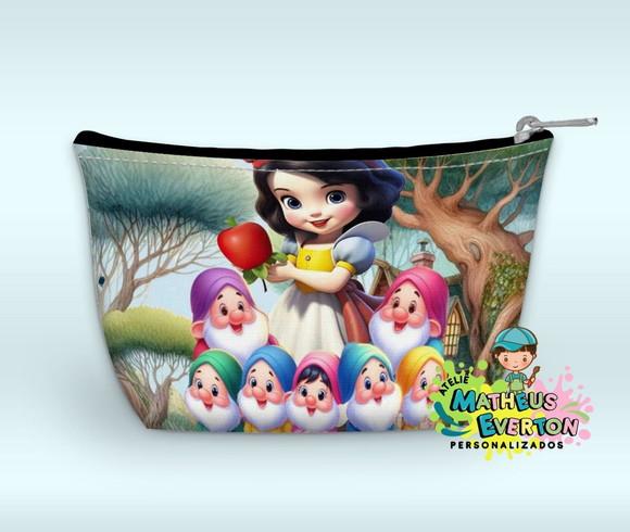 Necessaire Personalizada Branca de Neve (faço Outros).