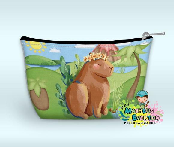 Necessaire Personalizada Capivara (faço Outros Temas).