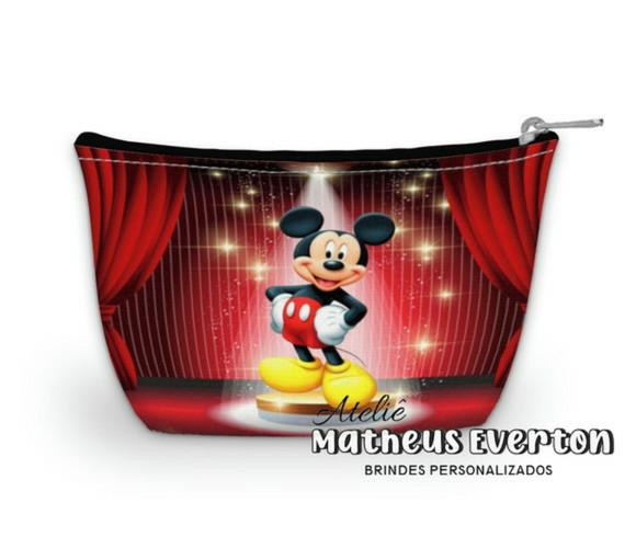 Necessaire Personalizada Circo do Mickey (faço Outros Temas)