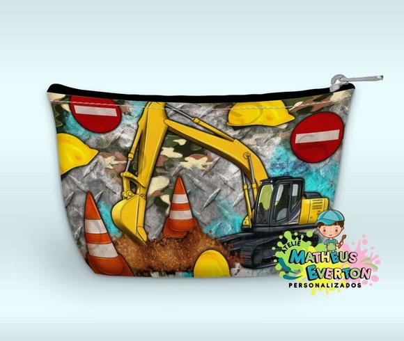 Necessaire Personalizada Construção ( Faço Outros Modelos).