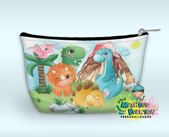 Necessaire Personalizada Dino Baby
