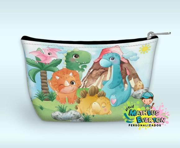 Necessaire Personalizada Dino Baby