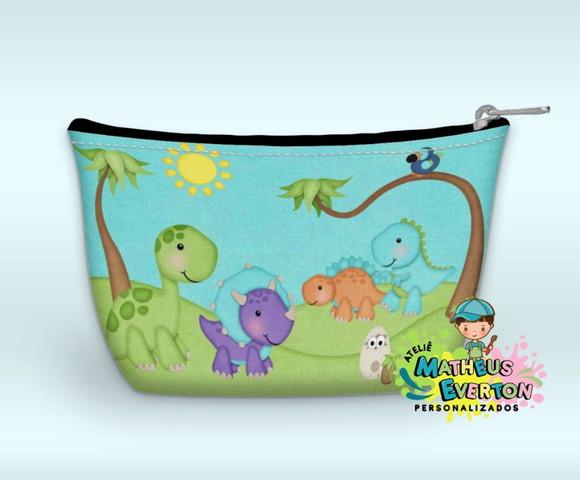 Necessaire Personalizada Dino Baby