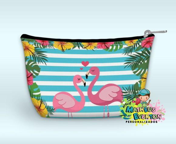 Necessaire Personalizada Flamingo