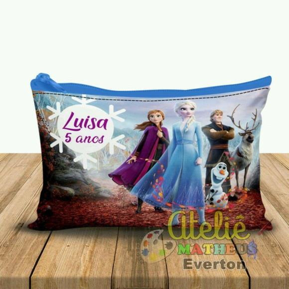 Necessaire Personalizada Frozen
