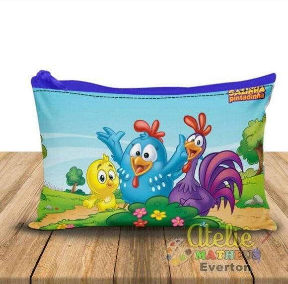 Necessaire Personalizada Galinha Pintadinha