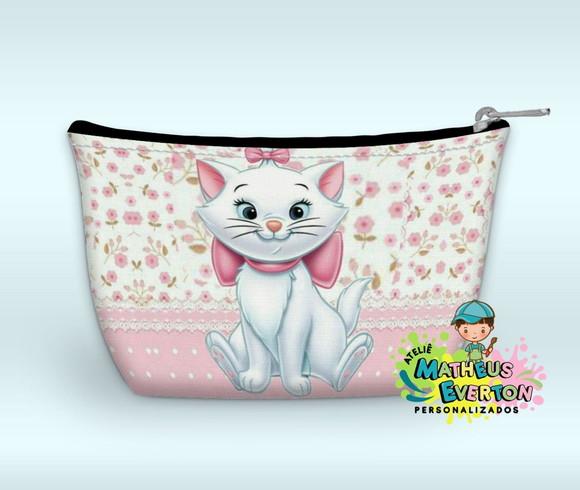 Necessaire Personalizada Gata Marie (faço Outros Modelos)