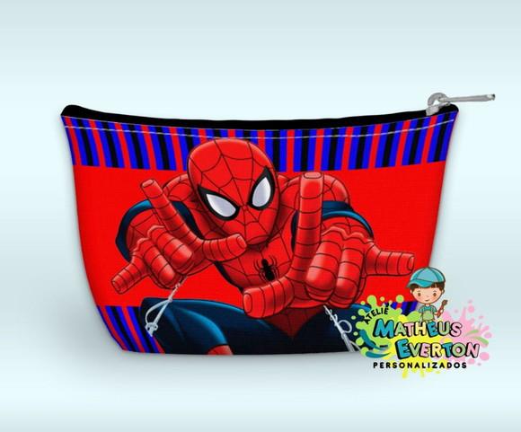 Necessaire Personalizada Homem-aranha