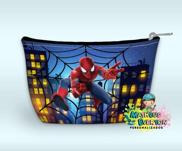 Necessaire Personalizada Homem-aranha