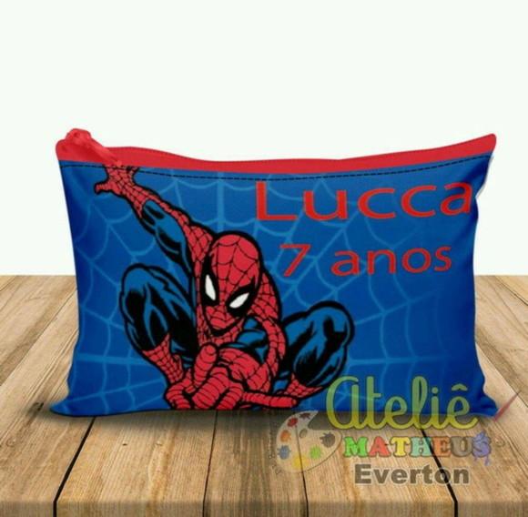 Necessaire Personalizada Homem-aranha
