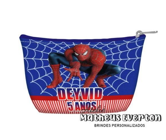 Necessaire Personalizada Homem-aranha