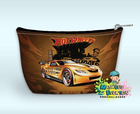Necessaire Personalizada Hot Wheels