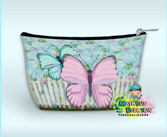 Necessaire Personalizada Jardim das Borboleta