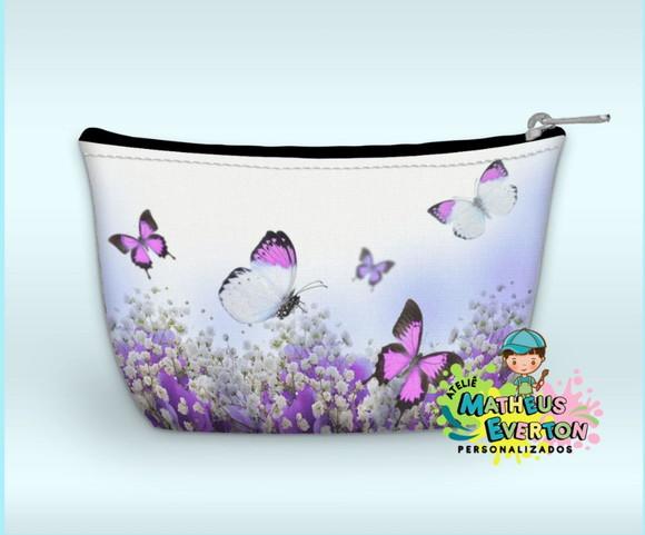 Necessaire Personalizada Jardim das Borboleta