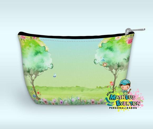 Necessaire Personalizada Jardim das Borboletas