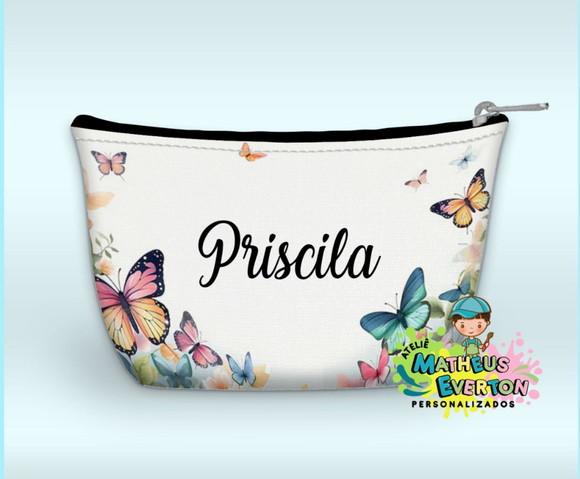 Necessaire Personalizada Jardim Dasborboletas