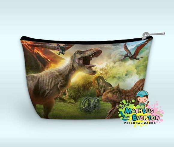 Necessaire Personalizada Jurassic Park ( Faço Outros Tema ).