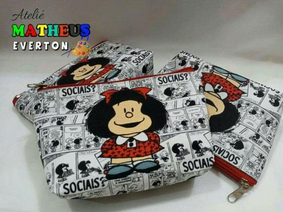 Necessaire Personalizada Mafalda