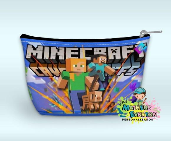 Necessaire Personalizada Minecraft (faço Outros)