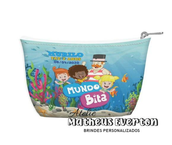 Necessaire Personalizada Mundo Bita