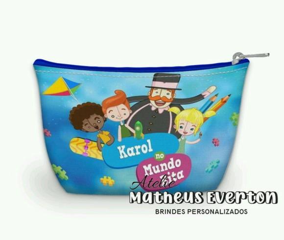 Necessaire Personalizada Mundo Bita