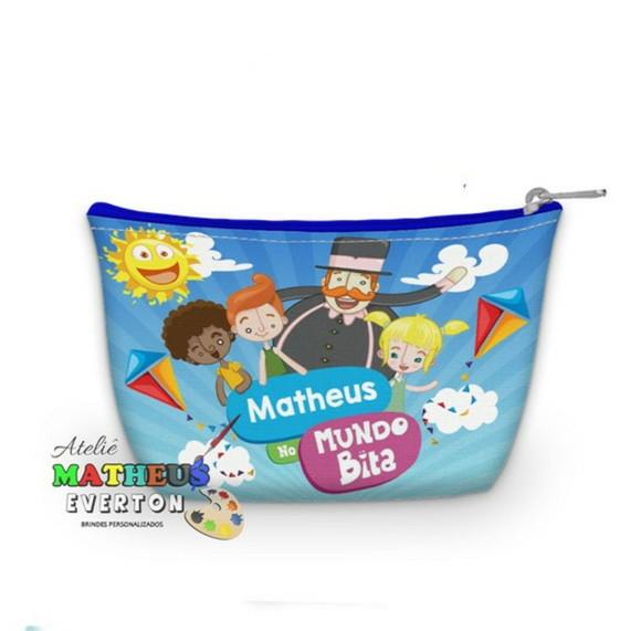Necessaire Personalizada Mundo Bita