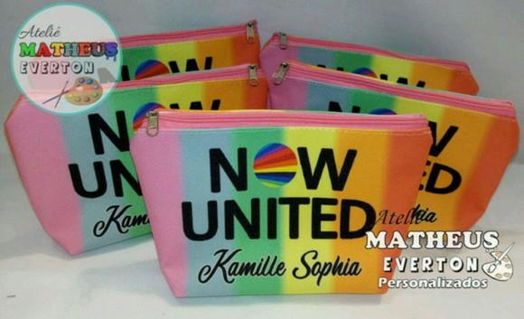 Necessaire Personalizada Now United