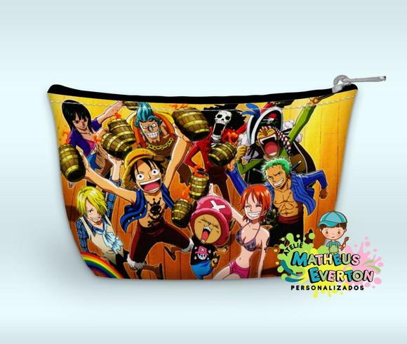 Necessaire Personalizada One Piece (faço Outros Modelos).
