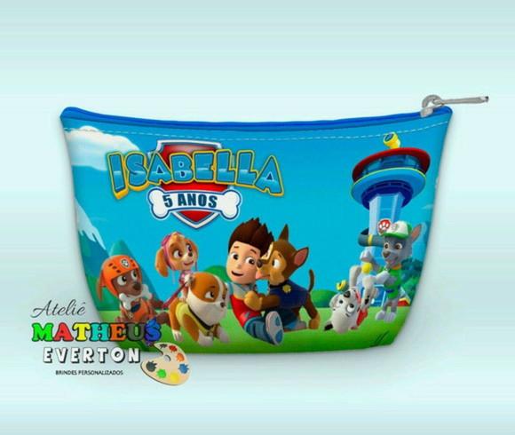 Necessaire Personalizada Patrulha Canina