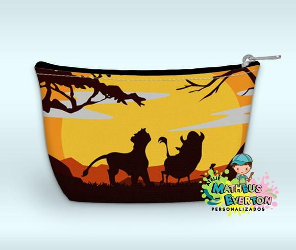 Necessaire Personalizada Rei Leão (faço Outros)