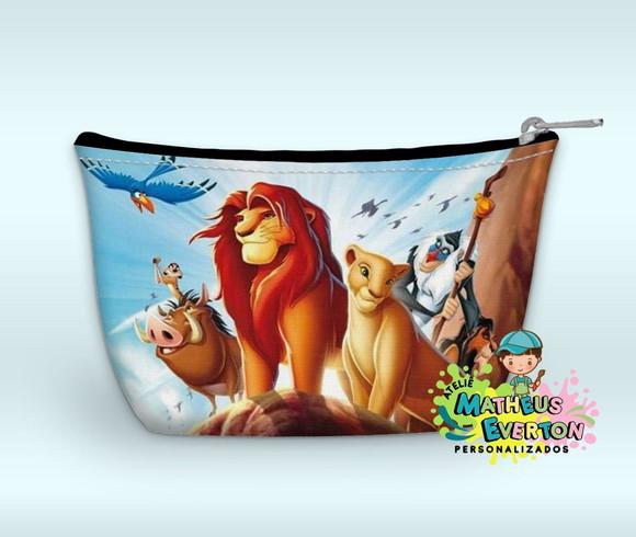 Necessaire Personalizada Rei Leão (faço Outros)