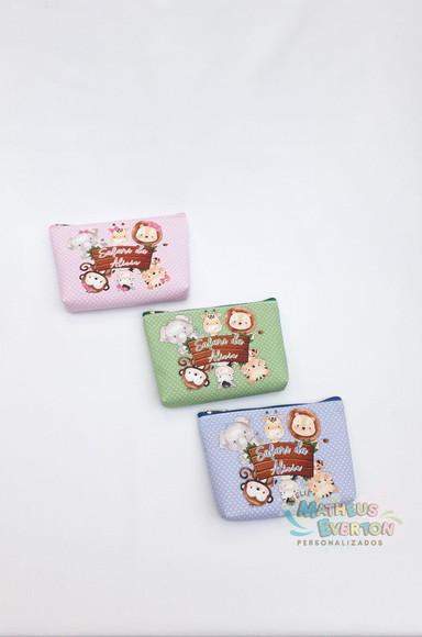 Necessaire Personalizada Safari Baby ( Faço Todos os Temas )
