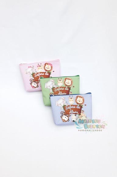 Necessaire Personalizada Safari Baby ( Faço Todos os Temas )