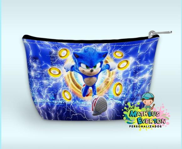 Necessaire Personalizada Sonic 3