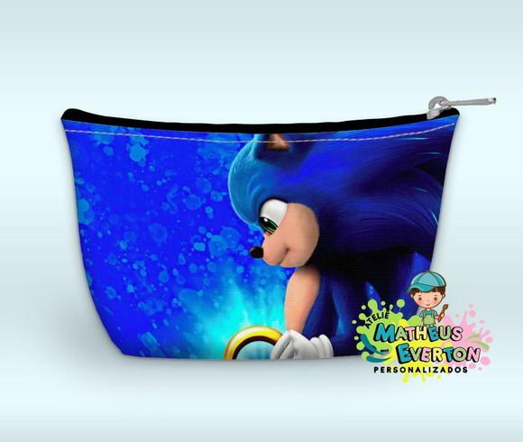Necessaire Personalizada Sonic 3