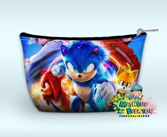 Necessaire Personalizada Sonic 3