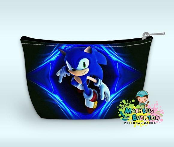Necessaire Personalizada Sonic 3