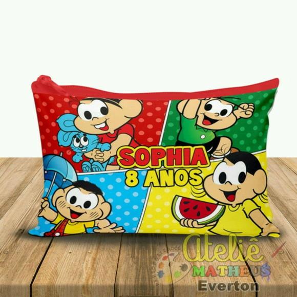 Necessaire Personalizada Turma da Monica