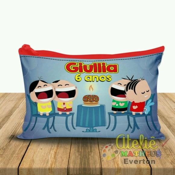 Necessaire Personalizada Turma da Monica