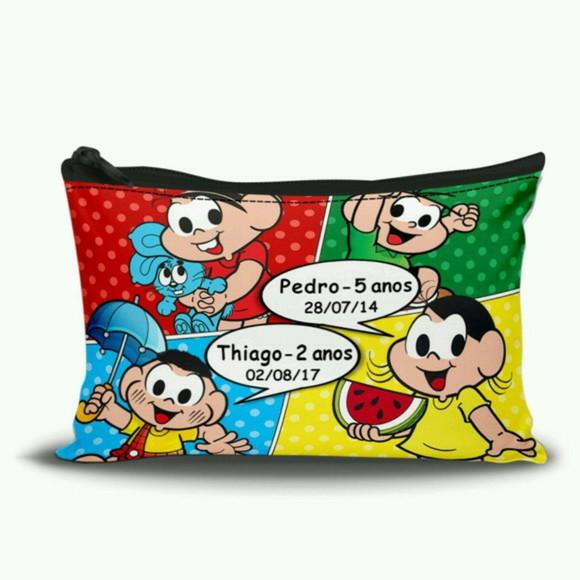 Necessaire Personalizada Turma da Monica