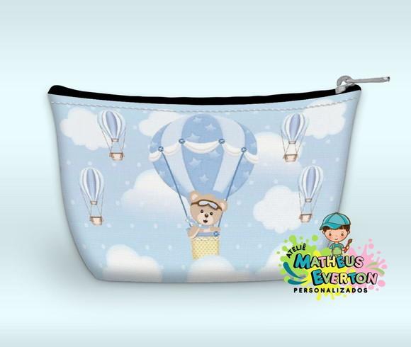 Necessaire Personalizada Ursinho Aviador