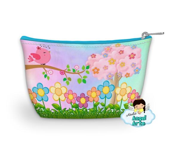 Necessaire Personalizado Jardim Encatado