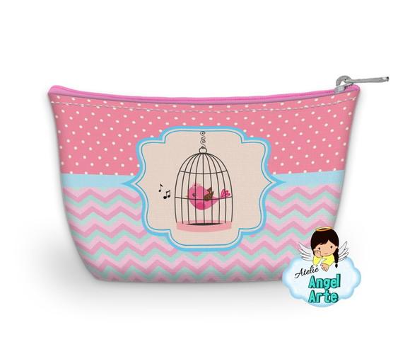 Necessaire Personalizado Jardim Encatado