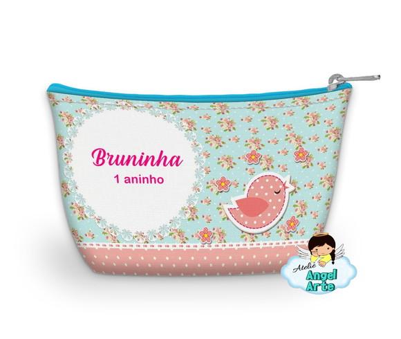 Necessaire Personalizado Jardim Encatado